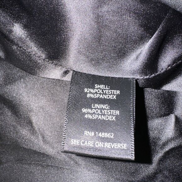 NWT  TORRID Womens Jacket Black Relaxed Open Front sz 5 Stretch - Picture 5 of 6